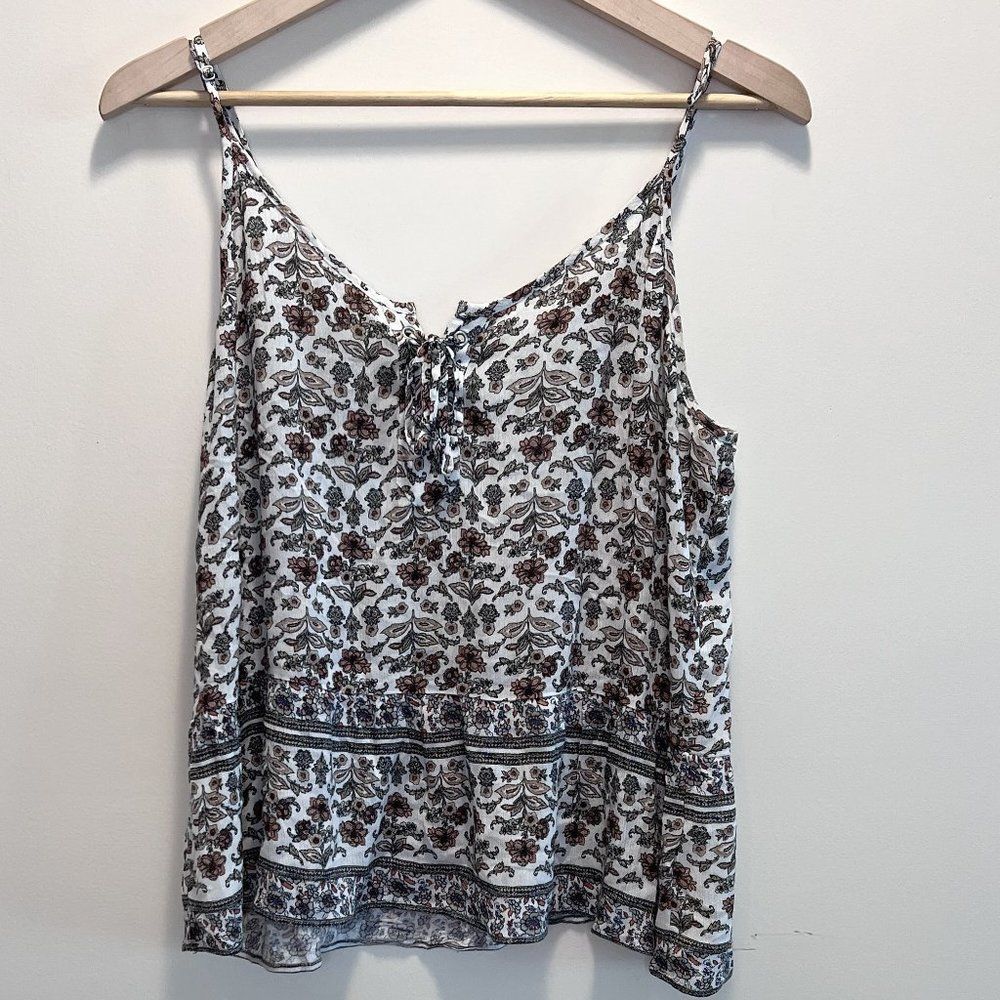 American Eagle Flowy Floral Tank Top